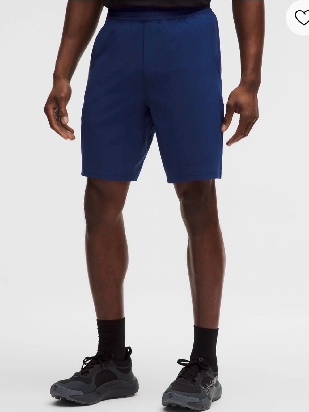 Men's NWT $68 Lululemon Pace Breaker Linerless Short 9" clubhouse blue
